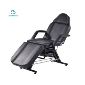 Giường tiêm filler, phun xăm, phẫu thuật màu đen