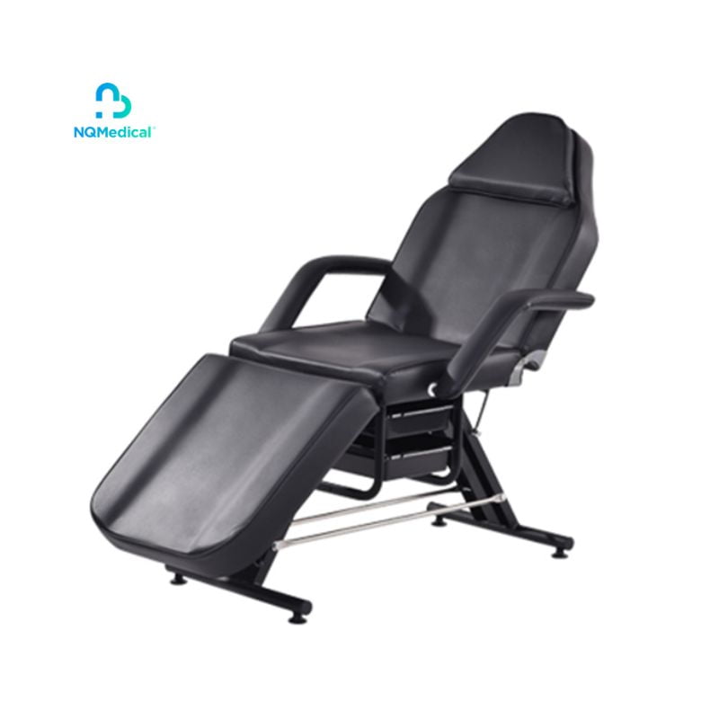Giường tiêm filler, phun xăm, phẫu thuật màu đen